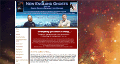 Desktop Screenshot of newenglandghosts.com